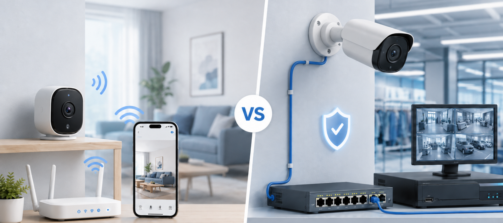Wi-Fi камера или проводная IP-камера: что выбрать для видеонаблюдения
