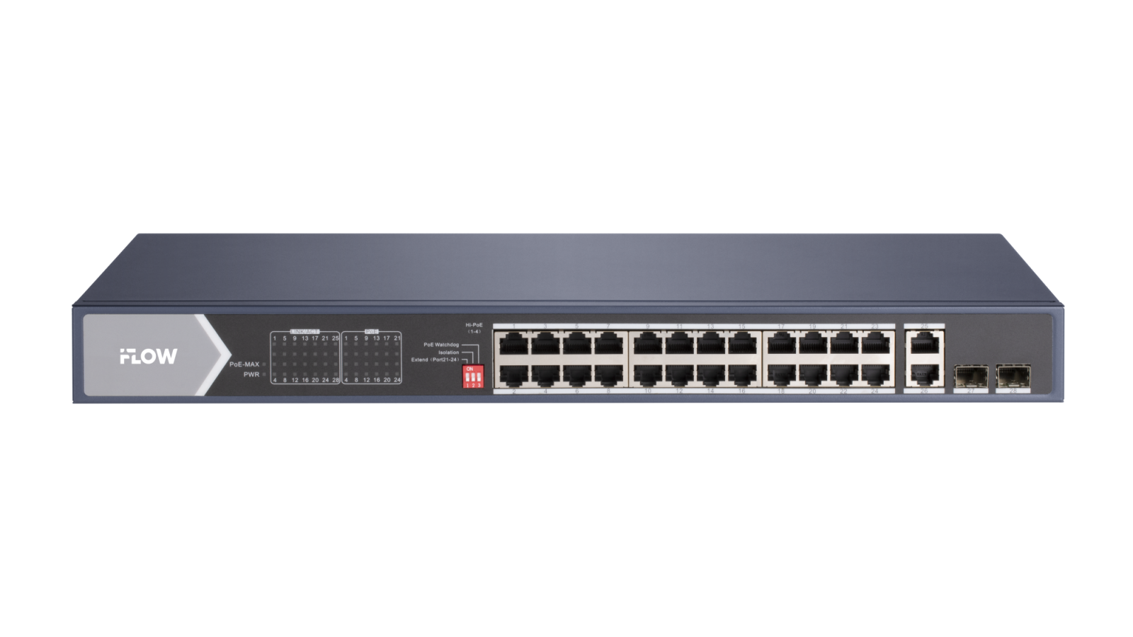 24-портовый коммутатор iFLOW Value F-SW-EU628HPOE-V