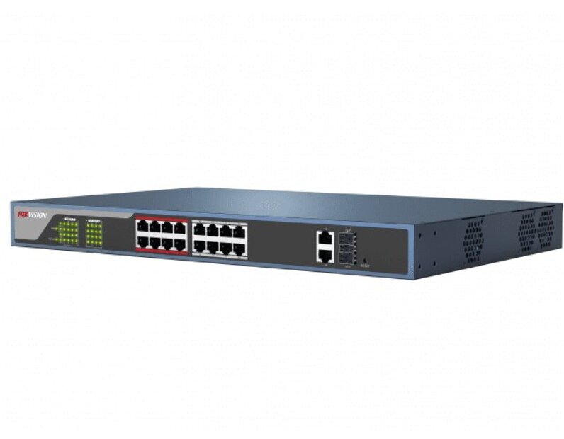 PoE-коммутатор DS-3E0318P-E 16 портовый