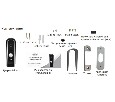 CTV-D1000HD Вызывная панель Черная