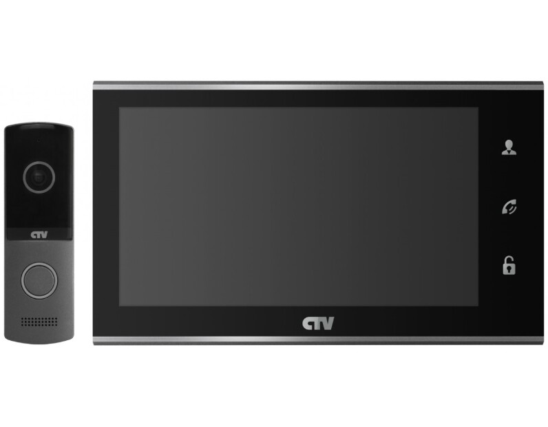 CTV-DP2702MD B комплект видеодомофона