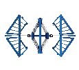 Полноростовый моторизованный роторный турникет RTD-20.1
