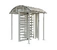 Полноростовый моторизованный роторный турникет RTD-15.1