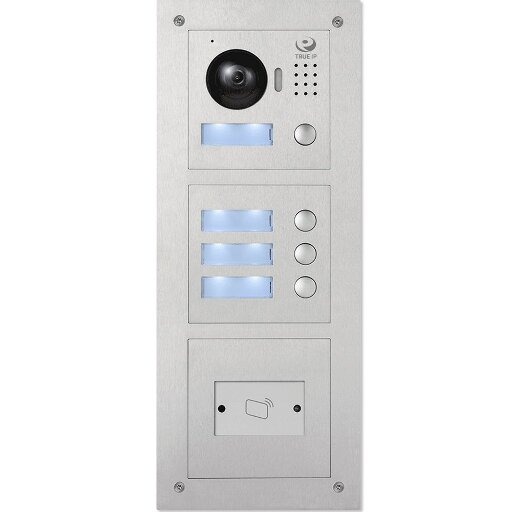 Модуль на 3 кнопки вызова True IP TI-2308M/3 для работы с вызывной панелью TI-2308M/M
