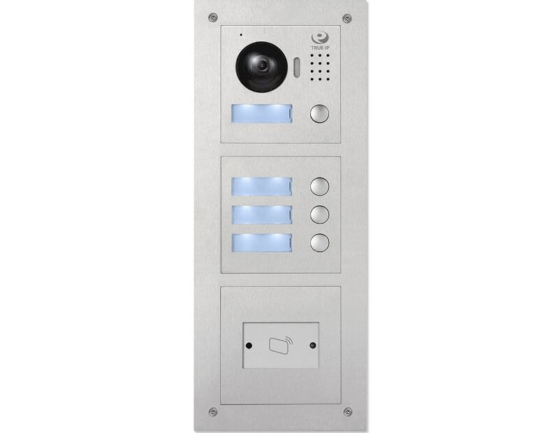 Модуль на 3 кнопки вызова True IP TI-2308M/3 для работы с вызывной панелью TI-2308M/M