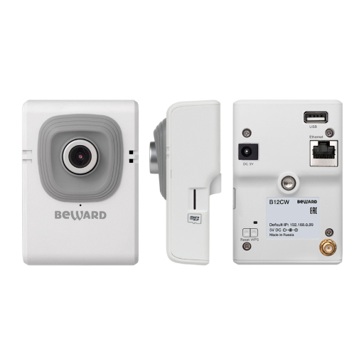 IP камера Beward B12CW 1 Мп Wi-Fi с микрофоном и microSD