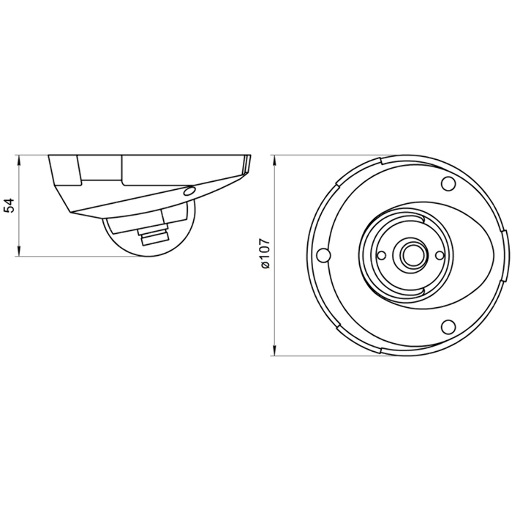 IP камера Beward B1210DM 1 Мп купольная с ИК-подсветкой и PoE