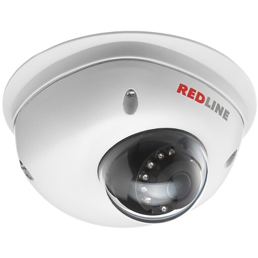 Купольная видеокамера RedLine RL-IP34P-S 4Мп IP