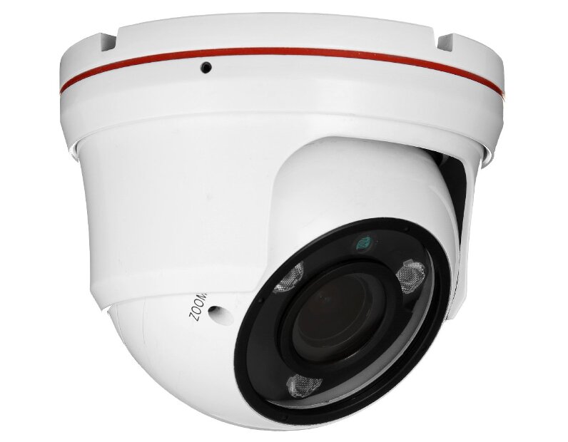 Купольная видеокамера RedLine RL-HD1080CL40-2.8…12W 2Мп HD-SDI