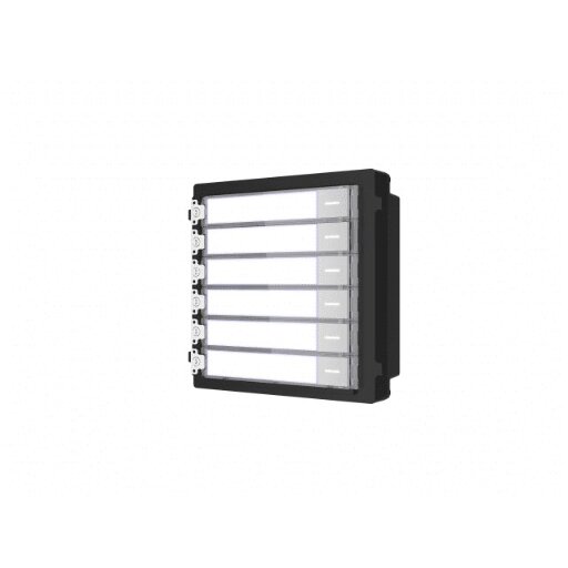 Модуль на 6 абонентов с подсветкой Hikvision DS-KD-KK