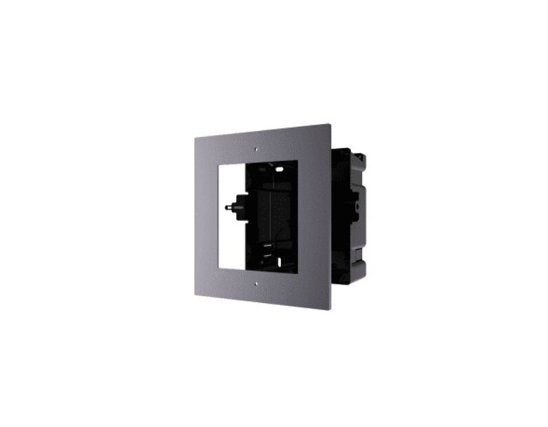 Врезная монтажная рамка на 1 модуль Hikvision DS-KD-ACF1/Plastic