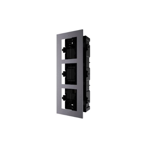 Врезная монтажная рамка на 3 модуля Hikvision DS-KD-ACF3/Plastic