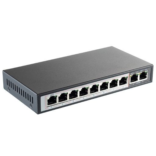 POE коммутатор RedLine RL-SW8P2 8 портовый