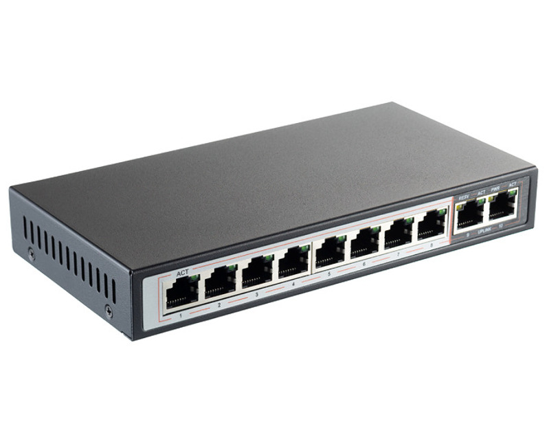 POE коммутатор RedLine RL-SW8P2 8 портовый