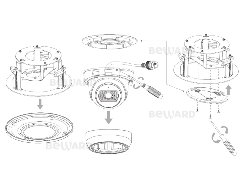 IP камера Beward SV3210DBS