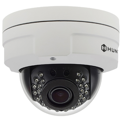 IP камера Hunter HN-VD5510FIRP 5 Мп купольная вариофокальная 2.8-12 мм с ИК-подсветкой и PoE