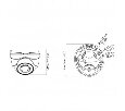 Hikvision DS 2CE76D3T iTMF 2.8mm HD TVI камера