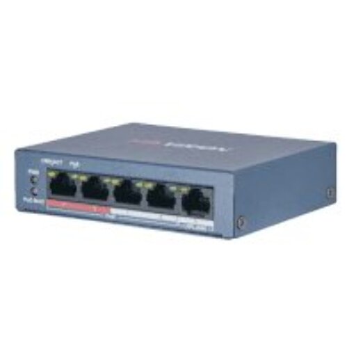 POE коммутатор Hikvision DS-3E0105P-E/M(B) 4-портовый 