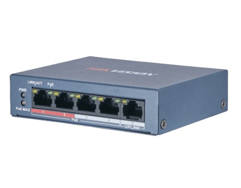 Hikvision DS 3E0105P E M B PoE - коммутатор