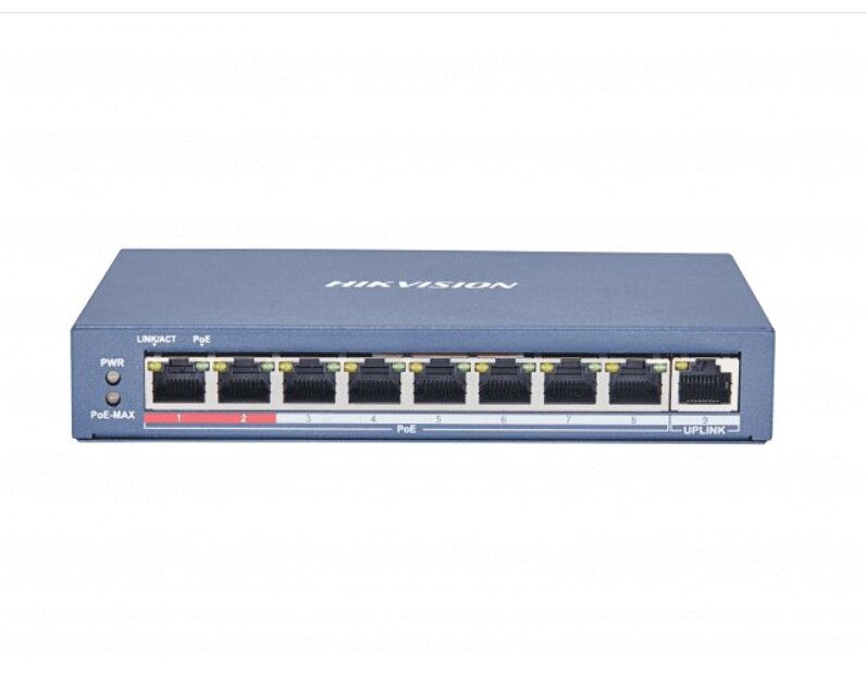 Hikvision DS 3E0109P E C PoE-коммутатор