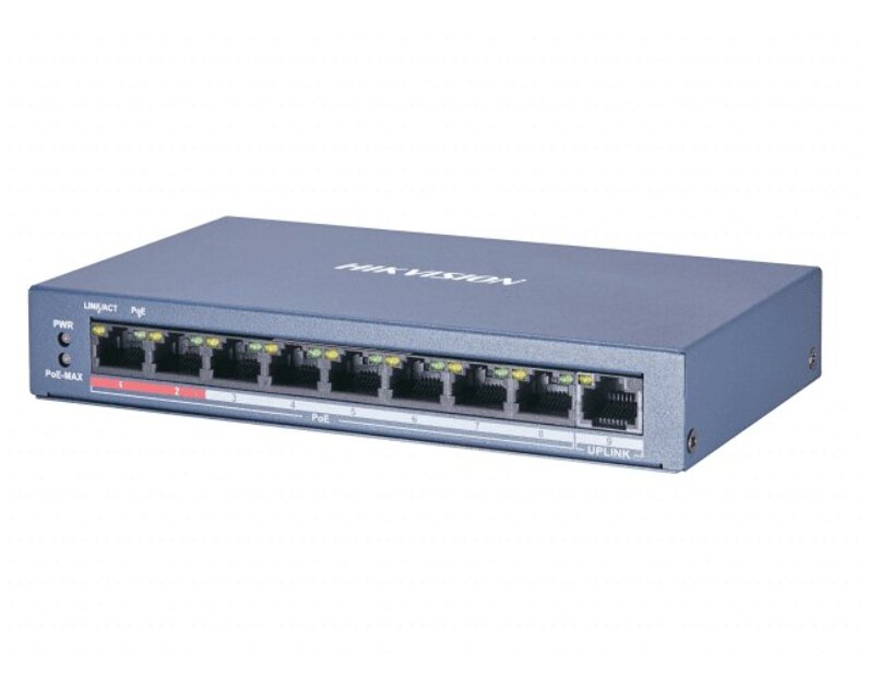 Hikvision DS 3E0109P E M B PoE-коммутатор