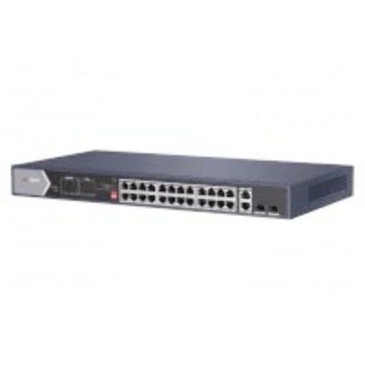 POE коммутатор Hikvision DS-3E0528HP-E 24-портовый