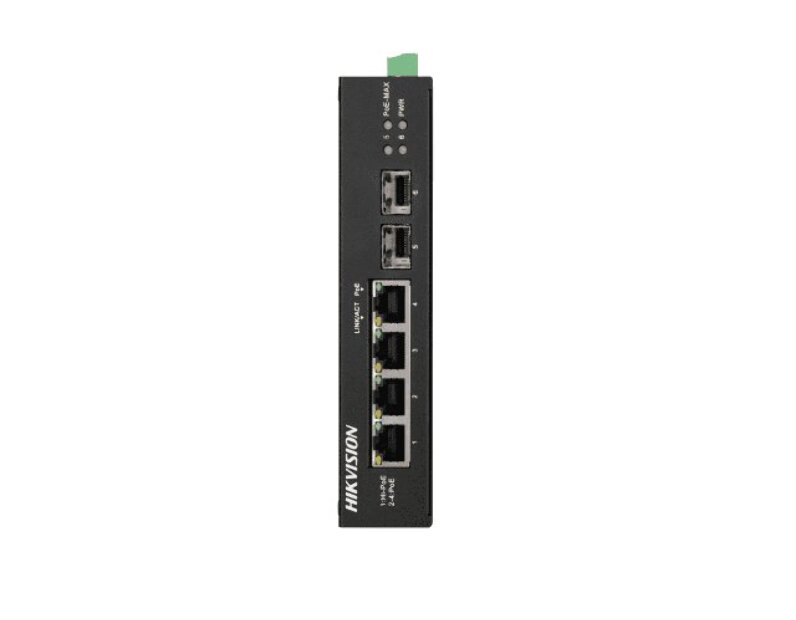 Hikvision DS 3T0506HP E HS PoE-коммутатор