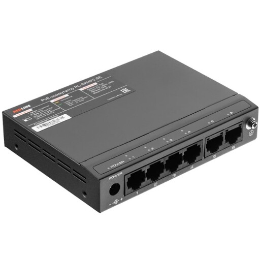POE коммутатор Redline RL-SW4P2.SE