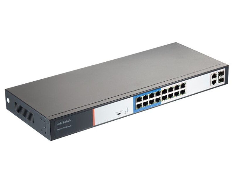 Redline RL-SW16P2S2 POE коммутатор