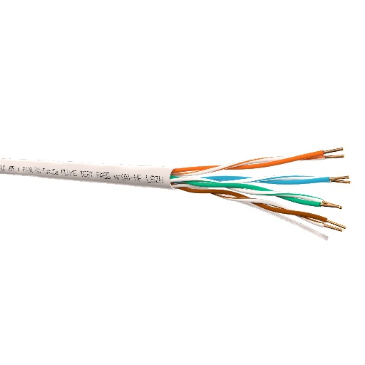 Кабель LC UTP4 cat.5е, одножильный / 305м / Cu / Проходит Fluke тест/нг(А)-HF LSZH, серый  LC UTP-10762.05E.2B