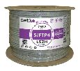 Кабель S/FTP4 cat.7 NETKO /4 пары / 23 AWG BC / экранированный / 305м/ нг(А)-HF LSZH - малодымный, не содержащий галогенов; фиолетовый; одножильный 
