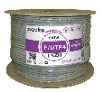 Кабель F/UTP4 (FTP4) cat.6 NETKO /4 пары 23 AWG BC/ 305м / с крестовиной/ нг(А)-HF LSZH - малодымный, не содержащий галогенов; фиолетовый; одножильный 