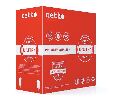 Кабель U/UTP4 cat.6 NETKO /4 пары 23 AWG BC / 305м / одножильный, неэкранированный с крестовиной, 305м 