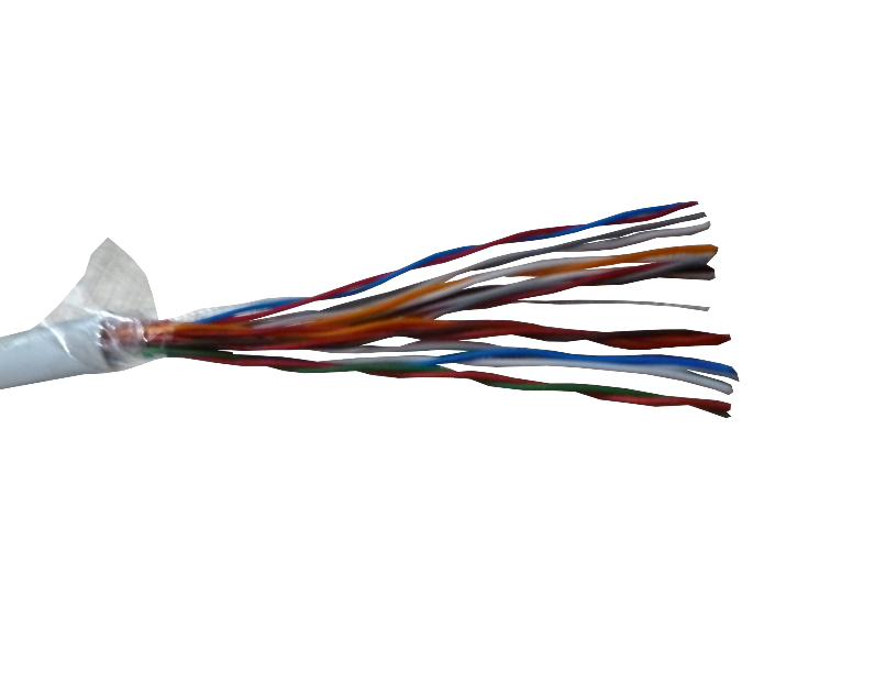 Кабель LC UTP10 cat.3, 305м, 0,40мм, нг(А)-HF LSZH, серый