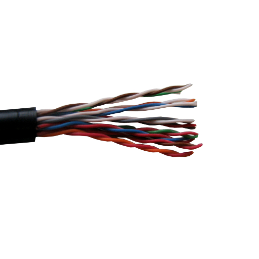 Кабель LC UTP10 cat.3, 305м, 0,40мм, наружный, черный LC MPC-3354.05.1H