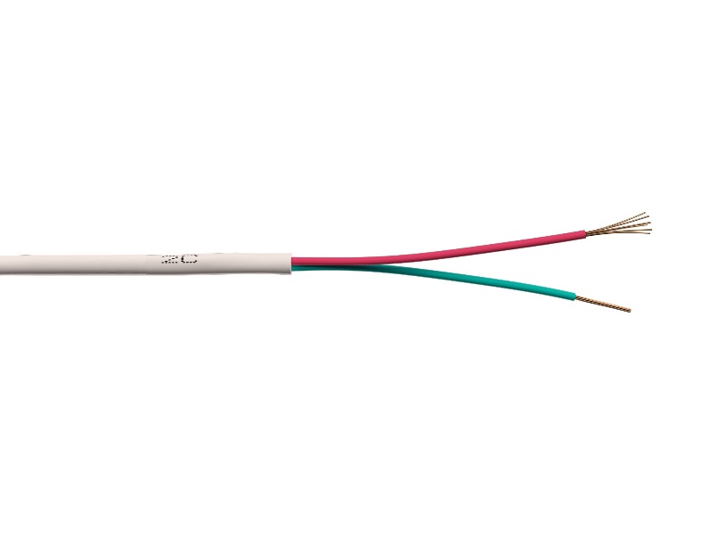 Кабель Телефонный 2с, CCА, EuroCable LITE, 100м, круглый, белый РАСПРОДАЖА