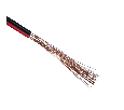Кабель акустический Technolink 2*0.35мм2 (20*0.15мм) CCA, 100м, пластиковая катушка, черный/красный