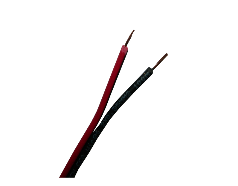 Кабель акустический NETKO 2*1.5мм2 (7*19*0.12мм) BC, 100м, пластиковая катушка, черный/красный