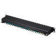 Патч-панель FTP, 19", 24 порта RJ45, cat.5е, 1U, Krone Type