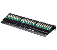 Патч-панель UTP, 19", 48 портов RJ45, cat.6, 1U, Dual Type IDC, Netko СКС