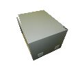 Антивандальный Шкаф 7U распашного типа, (Ш*Г*В 600*450*380мм) 19" направляющие, передняя дверь металл, замок, серый Netko "M"