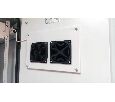 Климатический всепогодный шкаф 42U, (Ш*Г*В 718*860*2100мм, рабочая высота 39U) 19" направляющие, оборудование в комплекте, ШКК/ШКВ, серый, Netko