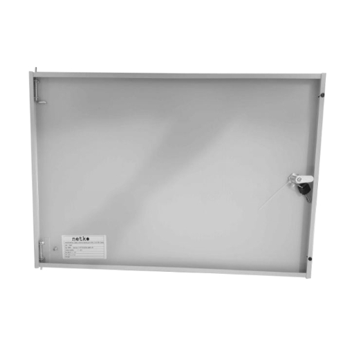 Дверь металлическая для шкафа WMA, DUO 6*09 Netko, серая N.FRTD-M.09U.59931.GY
