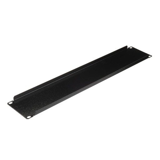 Заглушка 19'' 2 U, без крепежа, черная 56031