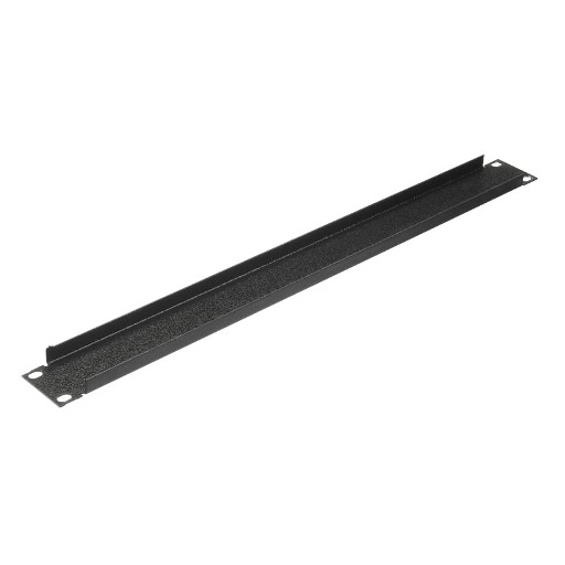 Заглушка 19'' 1 U, без крепежа, черная 1U-RUS-BL