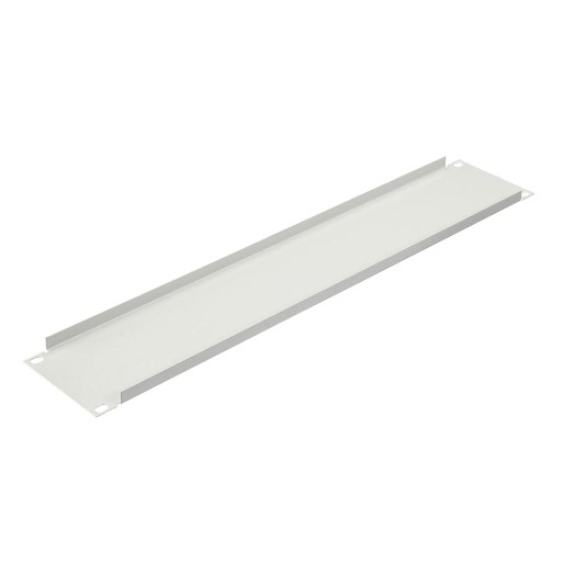 Заглушка 19'' 2 U, без крепежа, серая 2U-RUS-GR