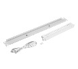 Лампа подсветки в шкаф 19", 1U, 6W, кабель 1,2 метра, серая