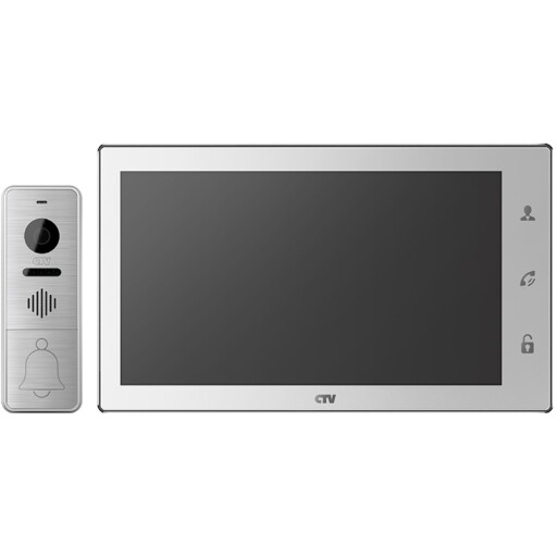 Комплект видеодомофона CTV CTV-DP4106AHD W 10
