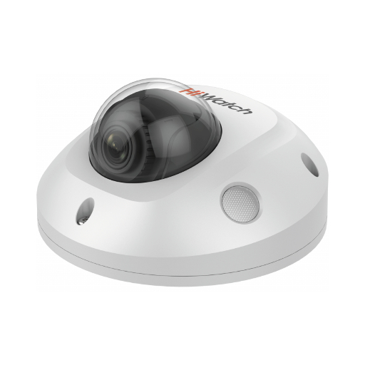 IP камера HiWatch IPC-D542-G0/SU (4mm) купольная 4 Мп с микрофоном и PoE
