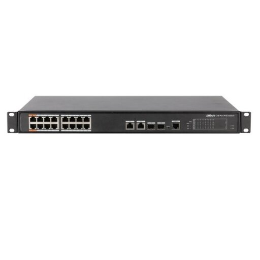 РОЕ коммутатор Dahua DH-PFS4218-16ET-240 16 портовый